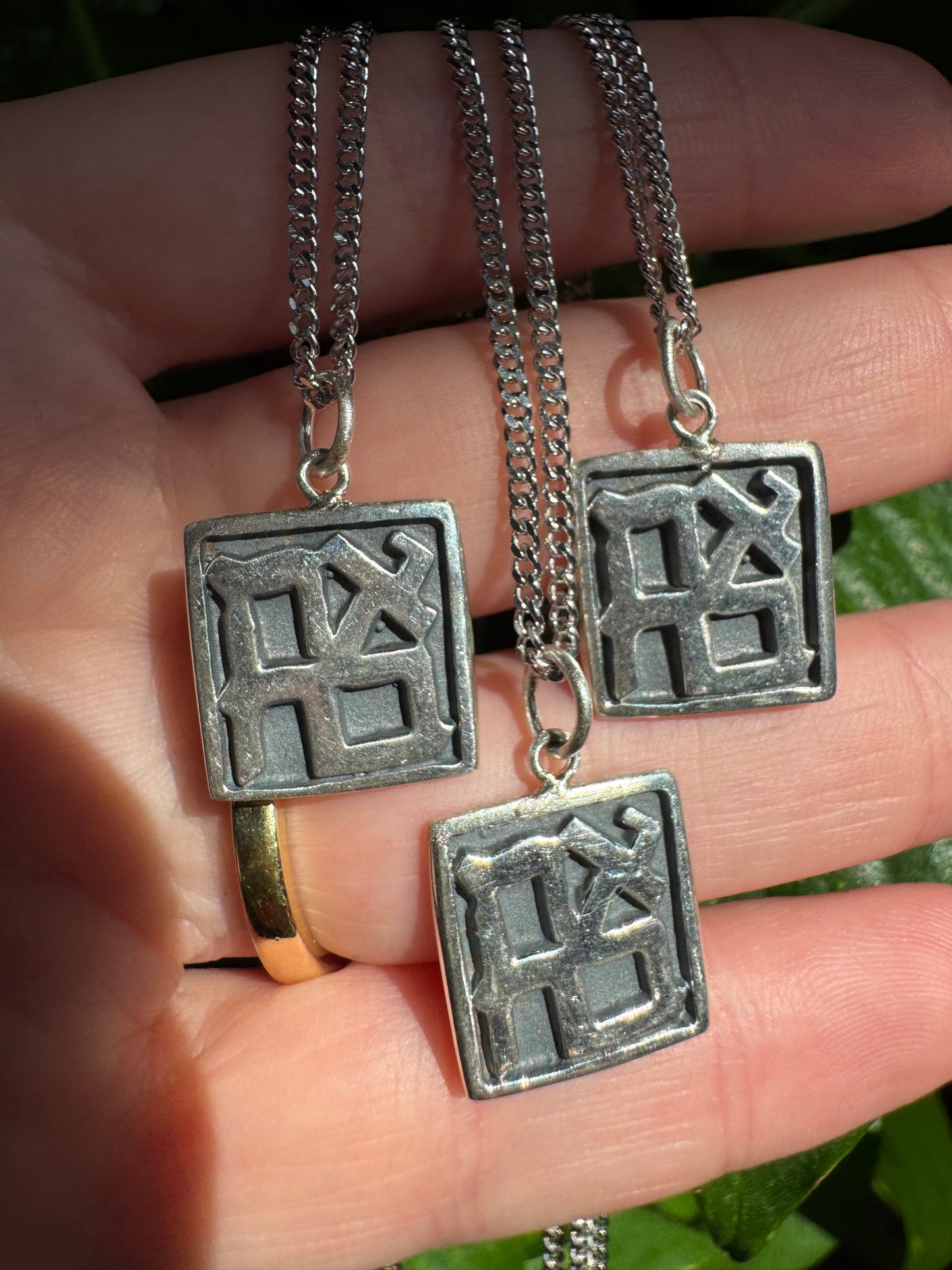 AHAVA pendant - sterling