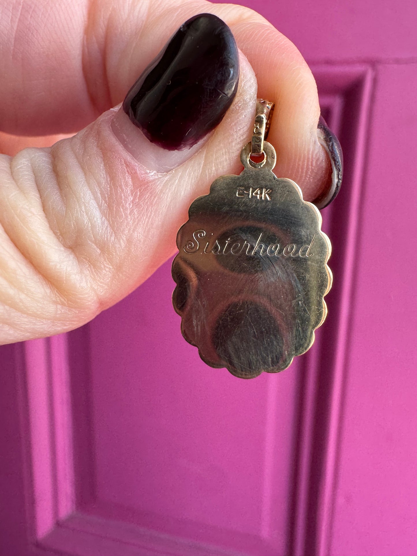 14k Mazel charm