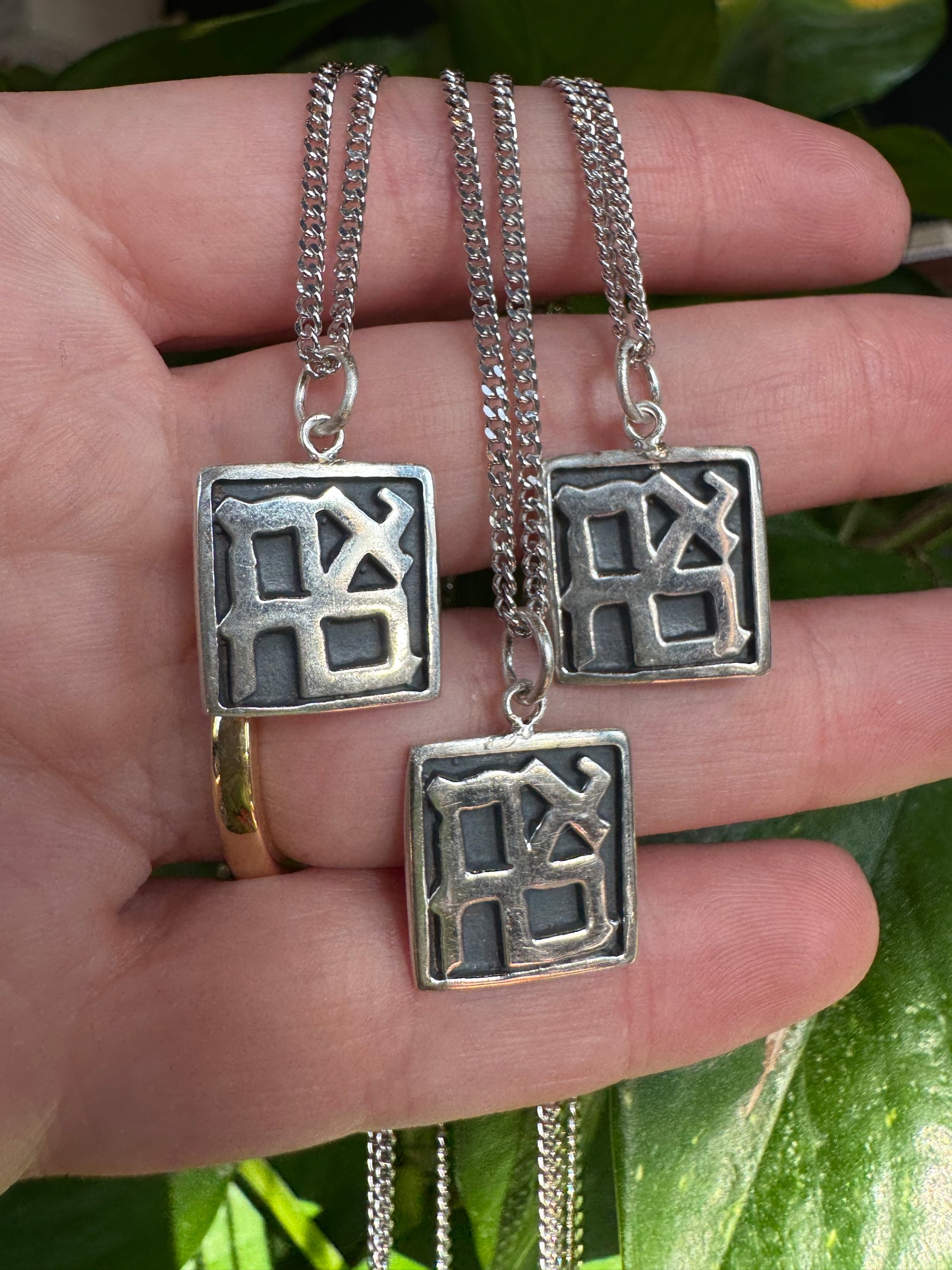 AHAVA pendant - sterling