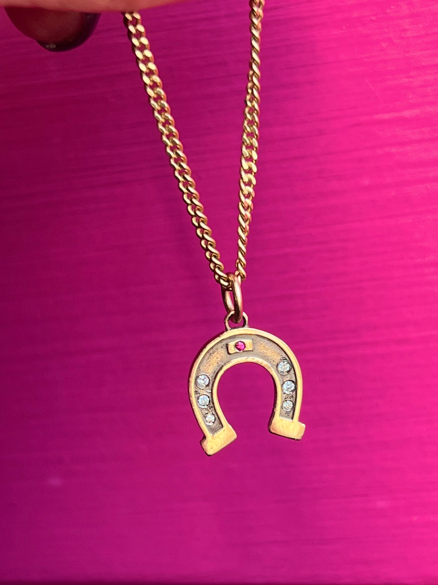 Bad Luck Charm Horseshoe