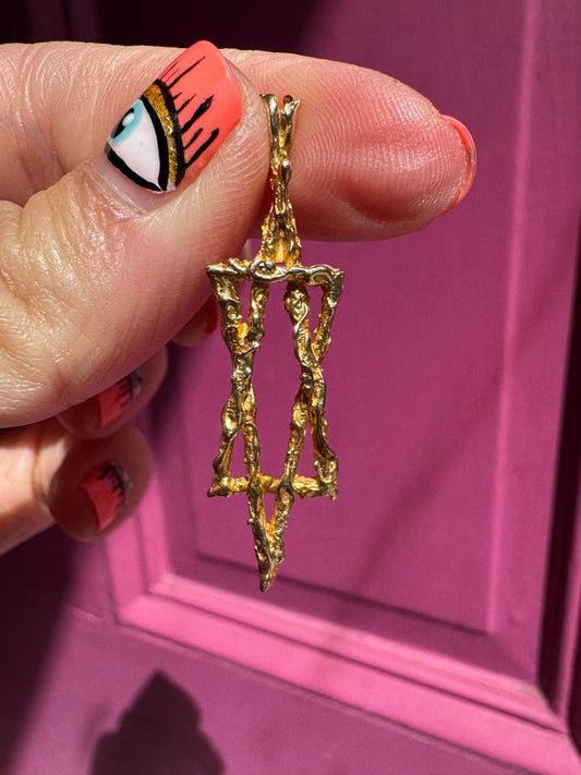 10k elongated Star of David