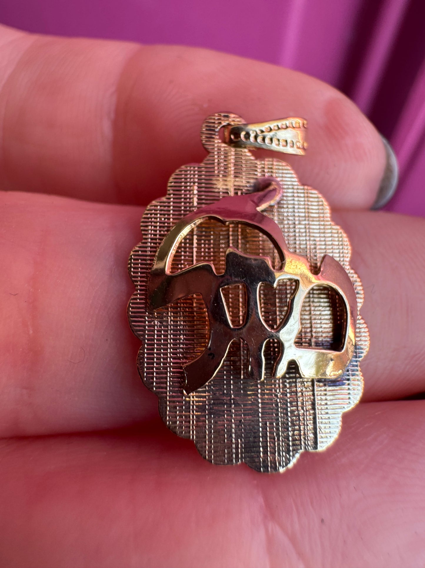 14k Mazel charm