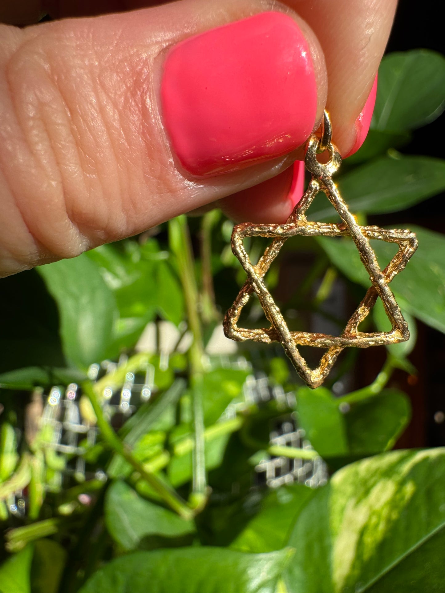 14k vintage Jewish Star