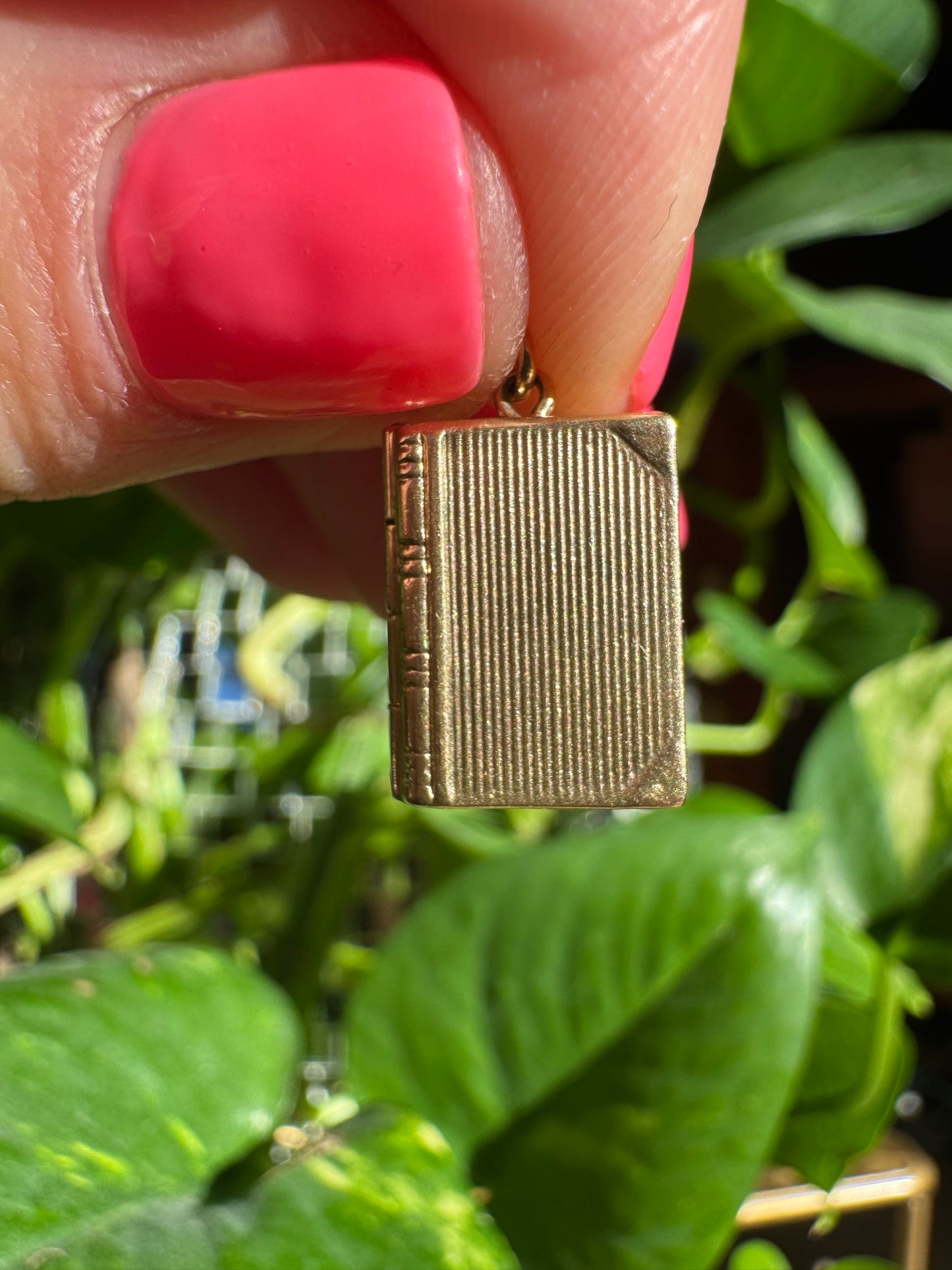 14k siddur locket