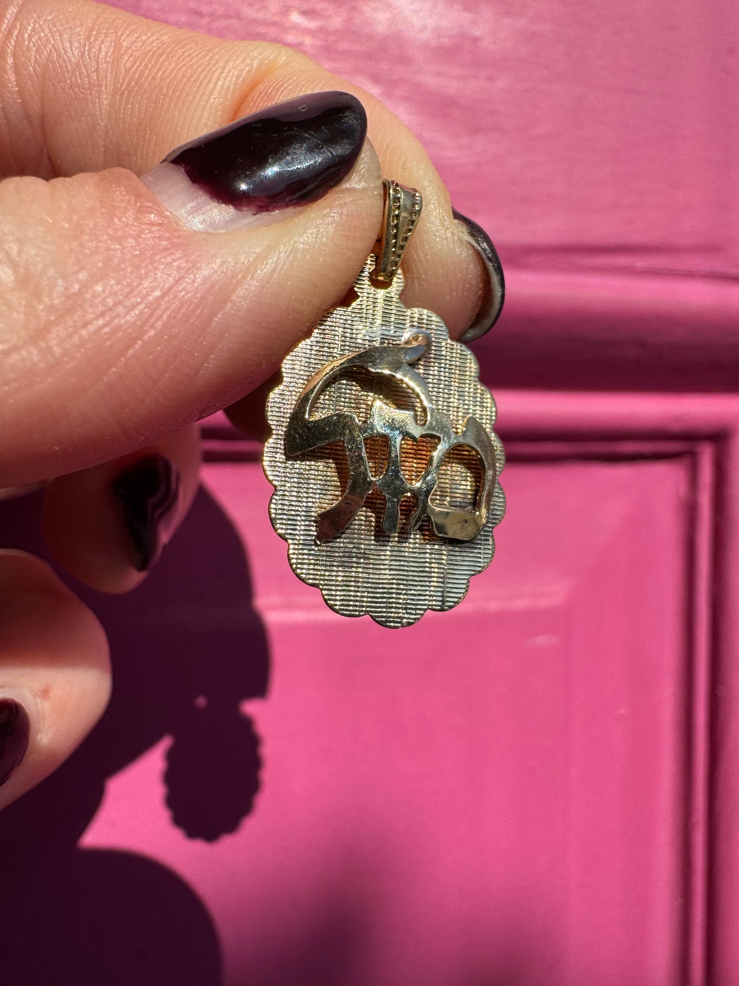 14k Mazel charm